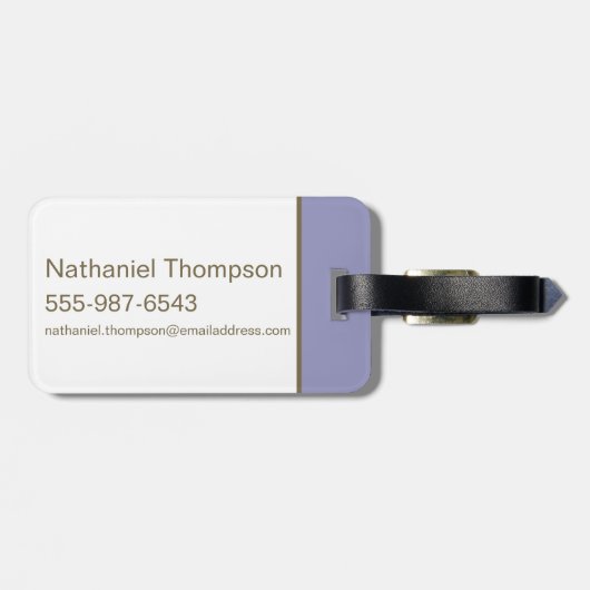 De wizard OZ™ | Sporenschotel Bagagelabel (Achterkant horizontaal)