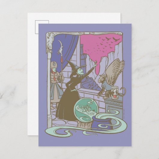 De wizard OZ™ | Sporenschotel Briefkaart (Voorkant / Achterkant)