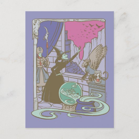De wizard OZ™ | Sporenschotel Briefkaart (Voorkant)
