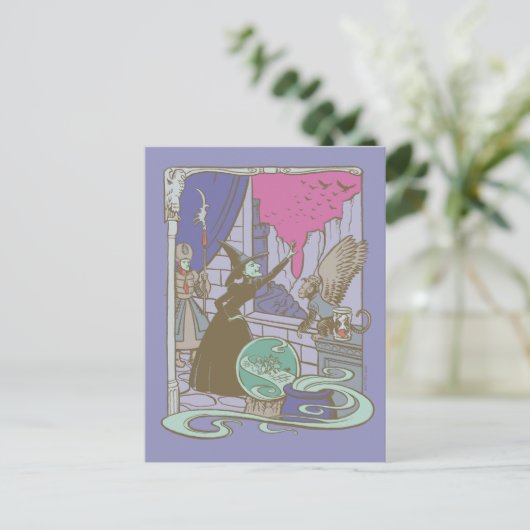 De wizard OZ™ | Sporenschotel Briefkaart (Staand voorkant)