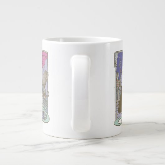 De wizard OZ™ | Sporenschotel Grote Koffiekop (Achterkant)