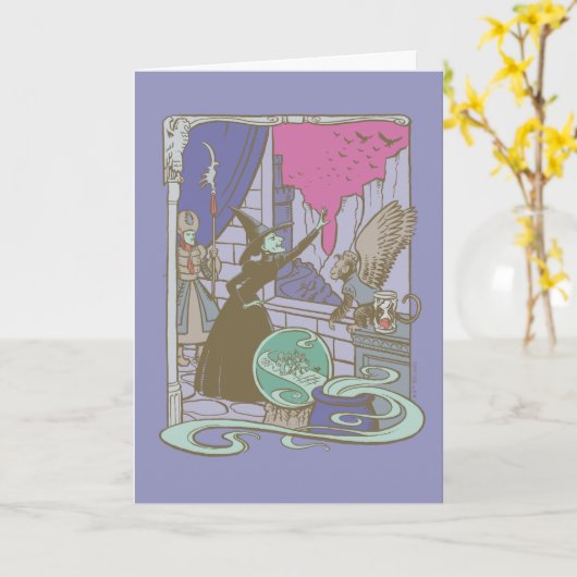 De wizard OZ™ | Sporenschotel Kaart (Gele Bloem)