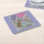 De wizard OZ™ | Sporenschotel Kartonnen Onderzetters (Schuin)