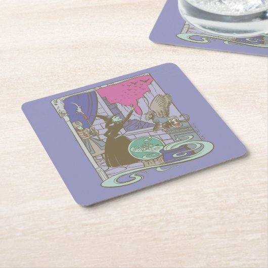 De wizard OZ™ | Sporenschotel Kartonnen Onderzetters (Schuin)