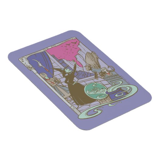 De wizard OZ™ | Sporenschotel Magneet (Rechterzijde)