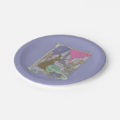 De wizard OZ™ | Sporenschotel Papieren Bordje (Gekanteld)