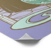 De wizard OZ™ | Sporenschotel Poster (Hoek)