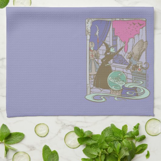 De wizard OZ™ | Sporenschotel Theedoek (Gevouwen)