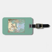 De wizard OZ™ | Storybook Yellow Brick Road Bagagelabel (Voorkant horizontaal)