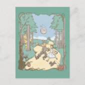 De wizard OZ™ | Storybook Yellow Brick Road Briefkaart (Voorkant)