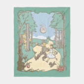 De wizard OZ™ | Storybook Yellow Brick Road Fleece Deken (Voorkant)