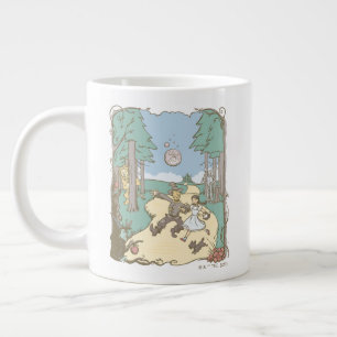 De wizard OZ™   Storybook Yellow Brick Road Grote Koffiekop