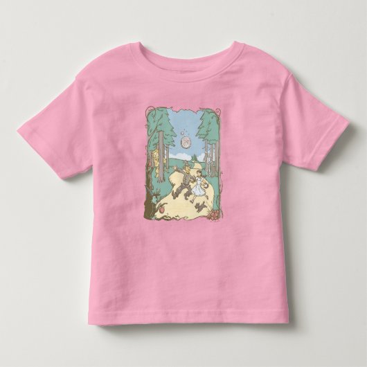 De wizard OZ™ | Storybook Yellow Brick Road Kinder Shirts (Voorkant)
