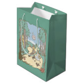De wizard OZ™ | Storybook Yellow Brick Road Medium Cadeauzakje (Achterkant Gekanteld)