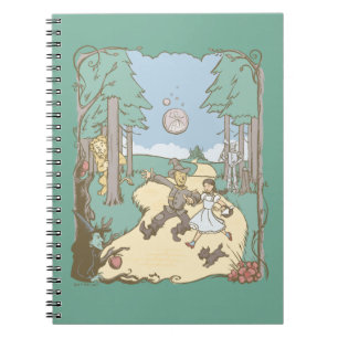 De wizard OZ™ Storybook Yellow Brick Road Notitieboek