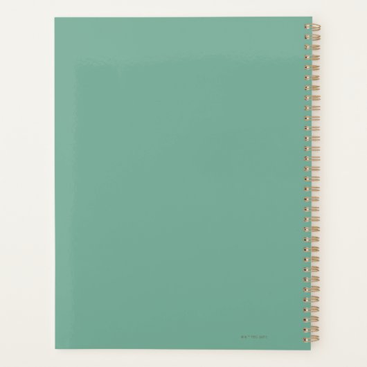 De wizard OZ™ | Storybook Yellow Brick Road Planner (Achterkant)