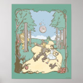 De wizard OZ™ | Storybook Yellow Brick Road Poster (Voorkant)