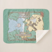 De wizard OZ™ | Storybook Yellow Brick Road Sherpa Deken (Voorkant (horizontaal))