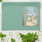 De wizard OZ™ | Storybook Yellow Brick Road Theedoek (Gevouwen)