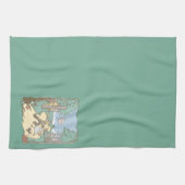 De wizard OZ™ | Storybook Yellow Brick Road Theedoek (Horizontaal)