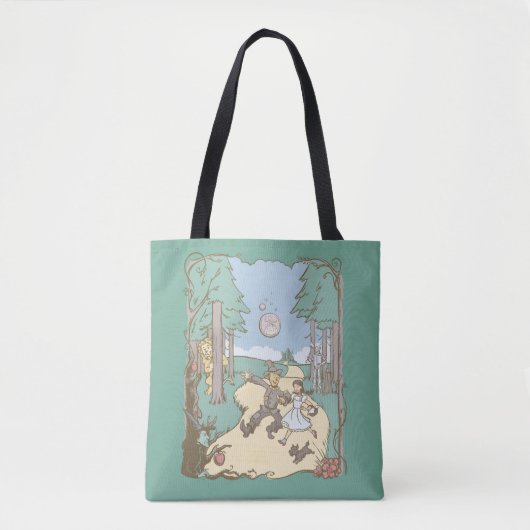 De wizard OZ™ | Storybook Yellow Brick Road Tote Bag (Voorkant)