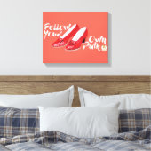 De wizard OZ™ | Volg uw eigen pad Canvas Afdruk (Insitu (Slaapkamer))