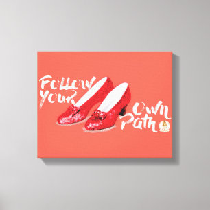 De wizard OZ™   Volg uw eigen pad Canvas Afdruk
