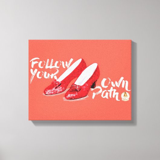 De wizard OZ™ | Volg uw eigen pad Canvas Afdruk (Voorkant)