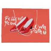 De wizard OZ™ | Volg uw eigen pad Groot Cadeauzakje (Achterkant)