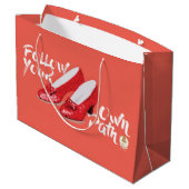 De wizard OZ™ | Volg uw eigen pad Groot Cadeauzakje (Achterkant Gekanteld)