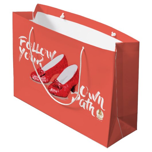 De wizard OZ™ | Volg uw eigen pad Groot Cadeauzakje (Achterkant Gekanteld)