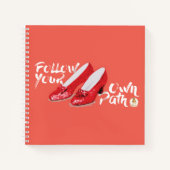 De wizard OZ™ | Volg uw eigen pad Notitieboek (Voorkant)