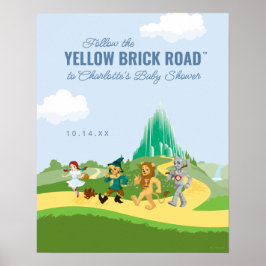 De wizard OZ™ | Welkom Baby shower Poster