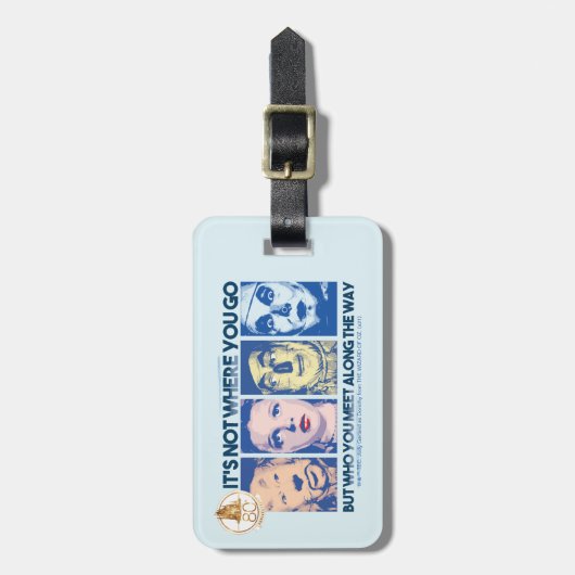 De wizard OZ™ | Wie u onderweg tegenkomt Bagagelabel (Voorkant verticaal)