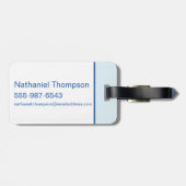 De wizard OZ™ | Wie u onderweg tegenkomt Bagagelabel (Achterkant horizontaal)