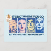 De wizard OZ™ | Wie u onderweg tegenkomt Briefkaart (Voorkant)