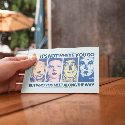 De wizard OZ™ | Wie u onderweg tegenkomt Briefkaart