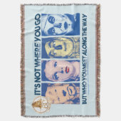 De wizard OZ™ | Wie u onderweg tegenkomt Deken (Voorkant Verticaal)