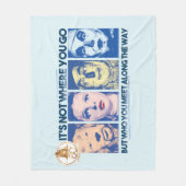 De wizard OZ™ | Wie u onderweg tegenkomt Fleece Deken (Voorkant)