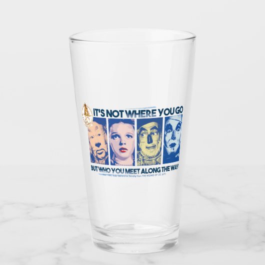 De wizard OZ™ | Wie u onderweg tegenkomt Glas (Voorkant)