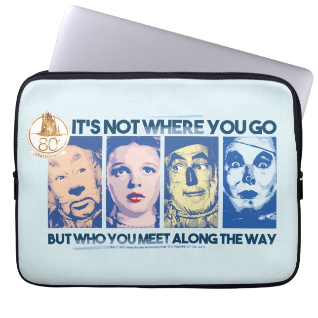 De wizard OZ™ | Wie u onderweg tegenkomt Laptop Sleeve (Voorkant)