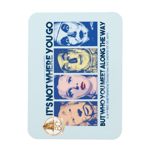 De wizard OZ™ | Wie u onderweg tegenkomt Magneet (Verticaal)