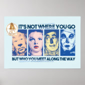 De wizard OZ™ | Wie u onderweg tegenkomt Poster (Voorkant)