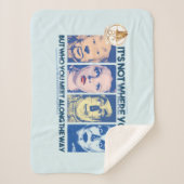 De wizard OZ™ | Wie u onderweg tegenkomt Sherpa Deken (Voorkant)