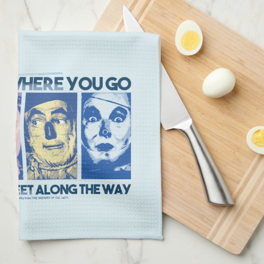 De wizard OZ™ | Wie u onderweg tegenkomt Theedoek (Quarter Fold)