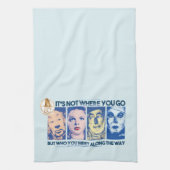 De wizard OZ™ | Wie u onderweg tegenkomt Theedoek (Verticaal)