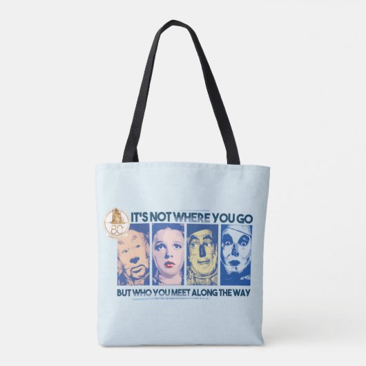 De wizard OZ™ | Wie u onderweg tegenkomt Tote Bag (Achterkant)