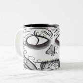 De wizard tweekleurige koffiemok (Voorkant links)