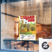 De Wizard van Aus Filmparodie Raamsticker (Cafe Raam)