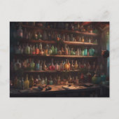 De Wizards Apothecary | Digitale kunst Briefkaart (Voorkant)